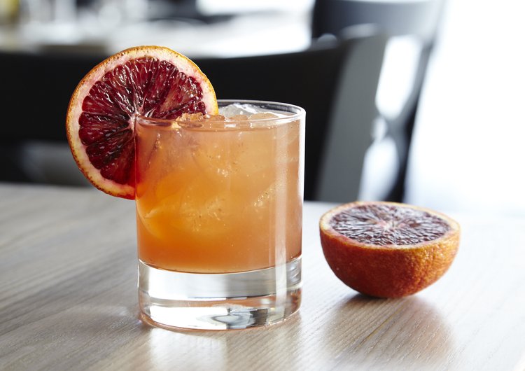 blood orange cocktail
